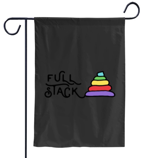 Discover Full stack Unicornss Garden Flags