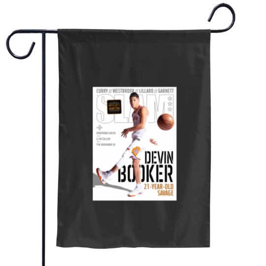 Discover Devin Booker SLAM Poster Garden Flags, Devin Booker Magazine Garden Flags