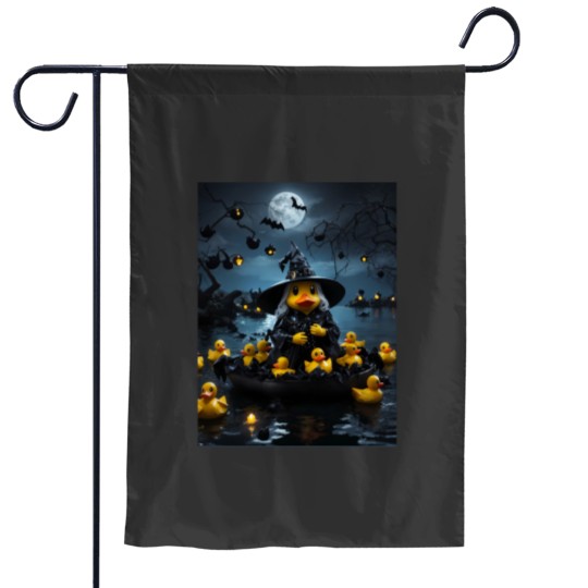 Discover Rubber Duck Witch - Halloween Duck Garden Flags