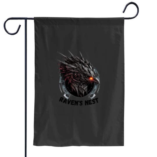 Discover Armored Core Ravens Nest Merc organizational logo Garden Flags