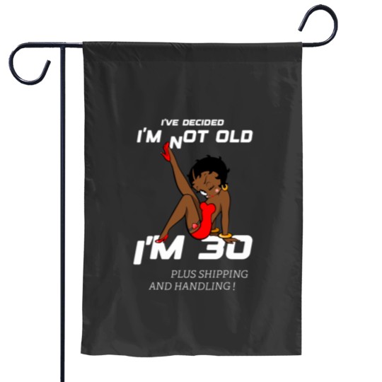 Discover Black Betty Birthday Boop Motivational Garden Flags