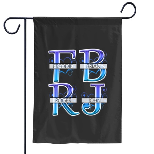 Discover Queen Initials Freddie Brian Roger John Garden Flags