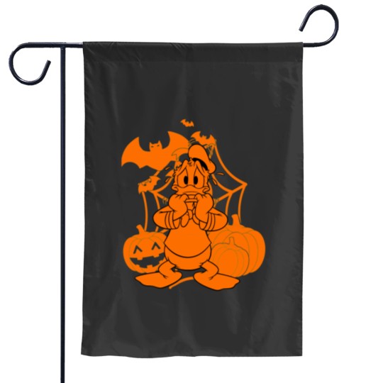Discover Halloween-Mickey's Garden Flags