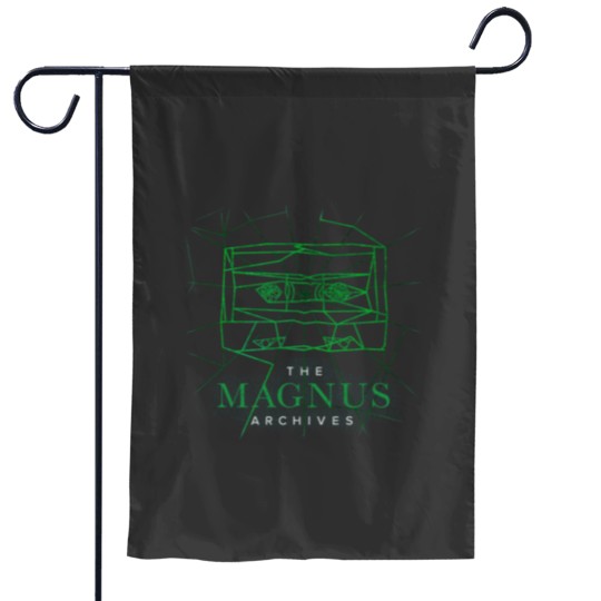 Discover Transparent The Magnus Archives Logo Season 5 Active Garden Flags