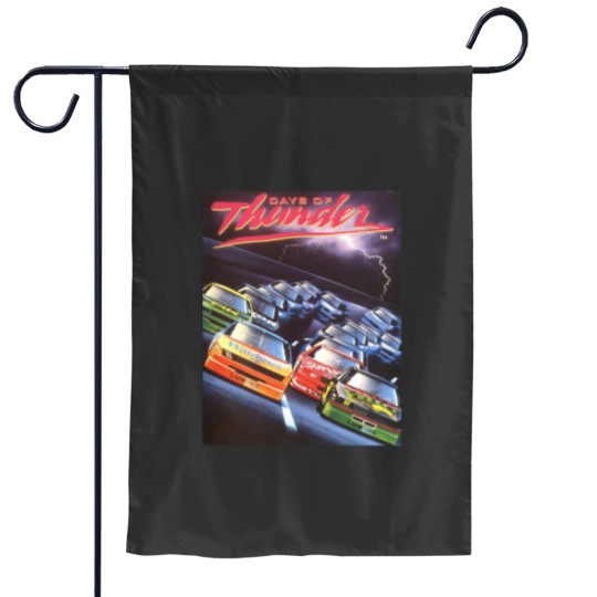 Discover Days of Thunder Graphic Garden Flags