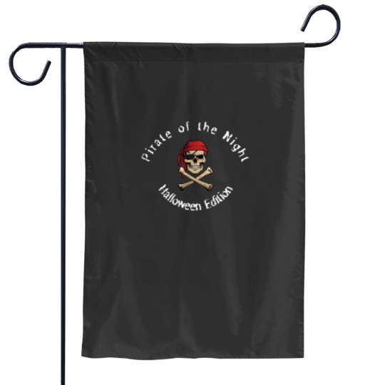 Discover Pirate of the Night, Halloween Edition Garden Flags