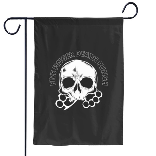 Discover vintage five finger death punch Garden Flags