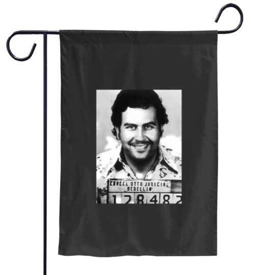 Discover Pablo Escobar dog Garden Flags