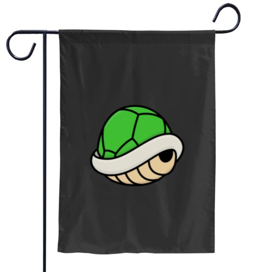 Discover Green Shell Garden Flags