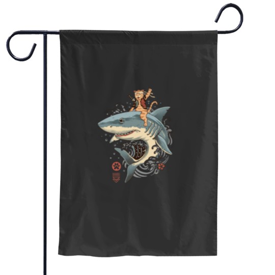 Discover Catana Shark Garden Flags