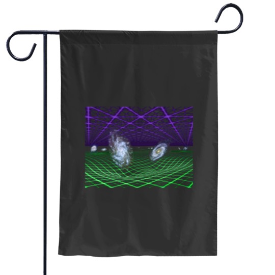 Discover Dark Energy Gravity Physics Teacher Physicist Gift STEM Garden Flags