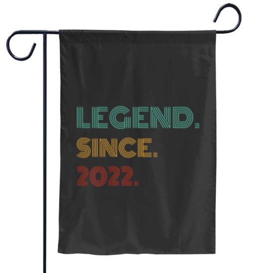 Discover Kids 2 Years Old Legend Since 2022 2nd Birthday Garden Flags