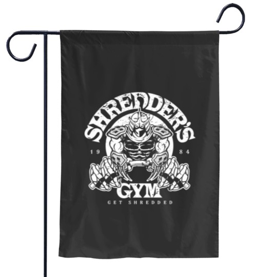 Discover Shredder's Gym Garden Flags