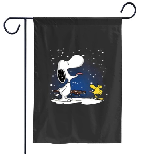 Discover Snoopy Snow Garden Flags