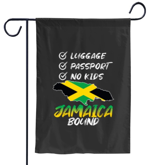 Discover Jamaican Travel Vacation Trip Outfit To Jamaica Women Men Garden Flags
