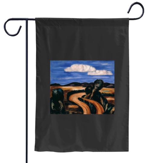 Discover Marsden Hartley Original Artwork Garden Flag