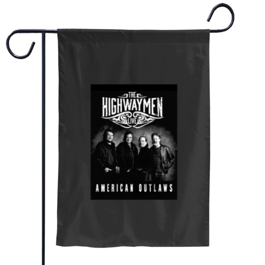 Discover The Highwaymen Garden Flags