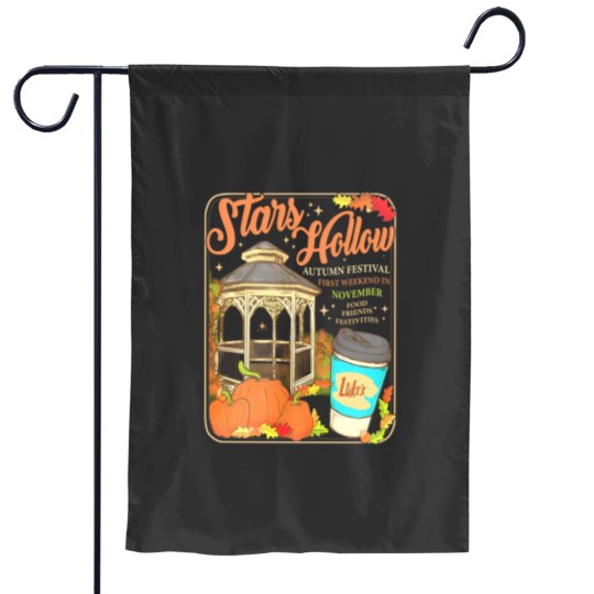 Discover Stars Hollow Connecticut Color Garden Flag - Gilmore Girls Theme