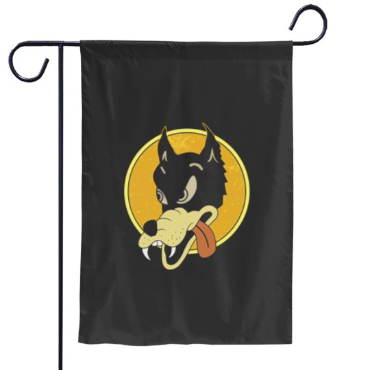 Discover JERRY GARCIA WOLF Garden Flags