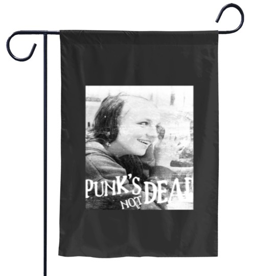 Discover Britney Spears Punks Not Dead Garden Flags