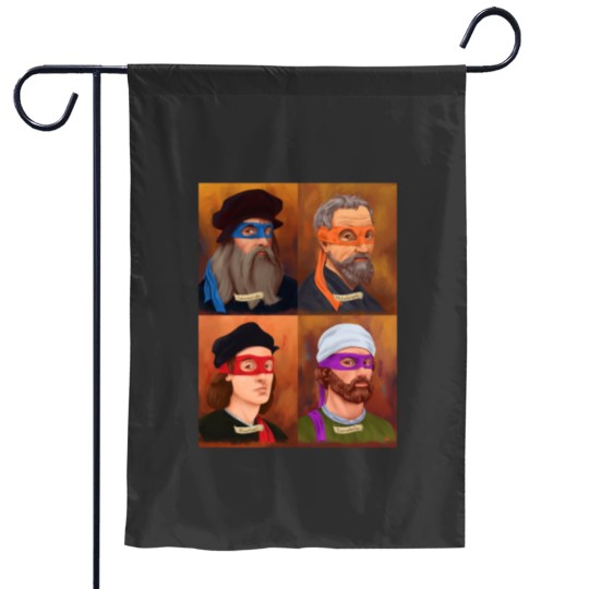 Discover The Renaissance Ninja Artists Garden Flags