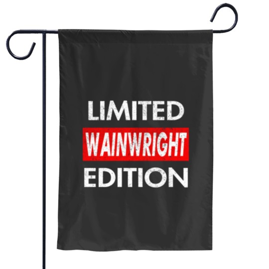 Discover Wainwright Name Wainwright Limited Edition Garden Flags