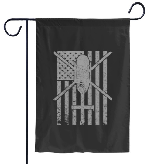 Discover EC130 Helicopter Vintagess Flag Garden Flags