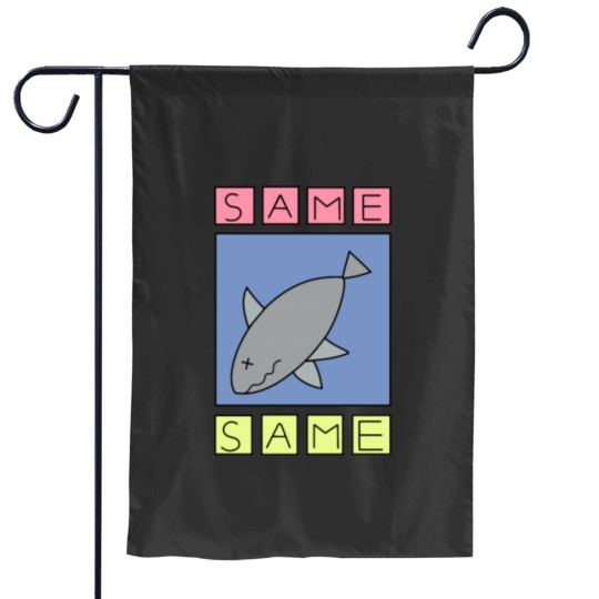 Discover nichijou - same (shark) Garden Flags