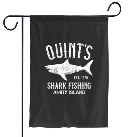 Discover Quint's Shark Fishing - Amity Island 1975 Garden Flags