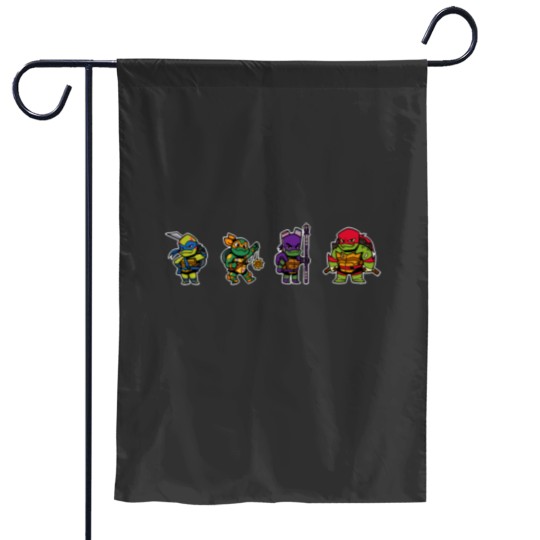 Discover ROTTMNT mini turtles Classic Garden Flags