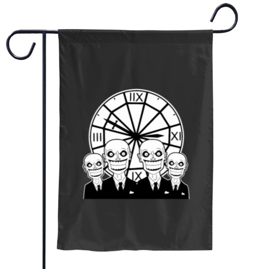 Discover The Gentlemen Clocktower Classic Garden Flags