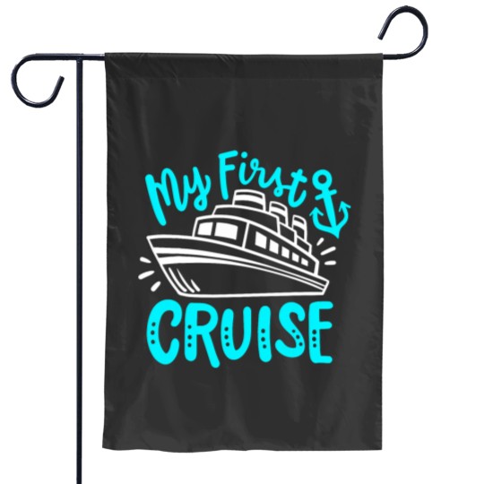 Discover Cruise My First Cruise Garden Flags
