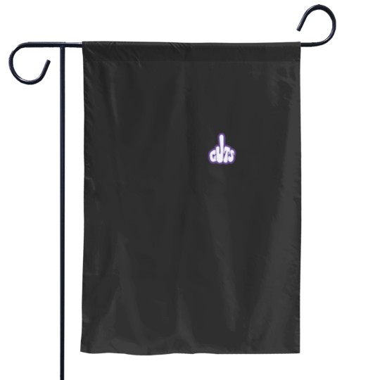 Discover GUTS Middle Fingerss white Garden Flags