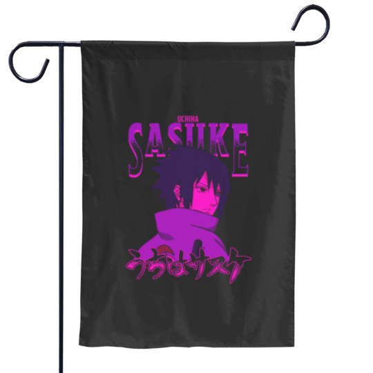 Discover Narutoo Shippuden Sasuke with Ombre Name Garden Flags