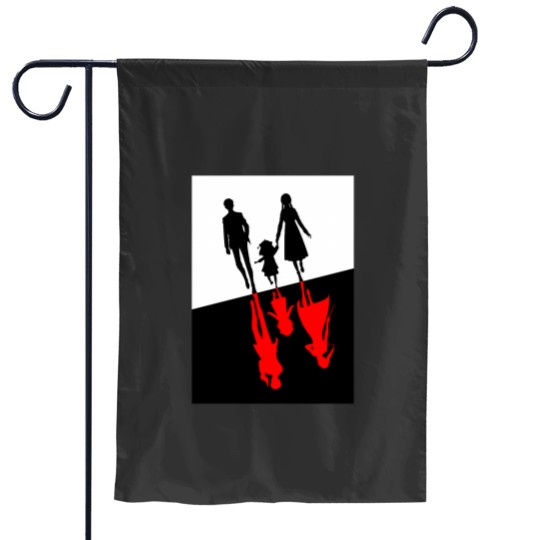 Discover Minimalist Anime Art Spy Family Garden Flags