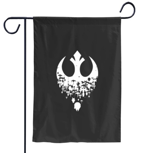 Discover FRACTURED REBELLION Garden Flags