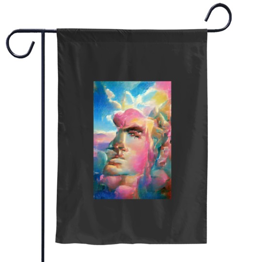 Discover Steven Rhodes Fan art Garden Flags