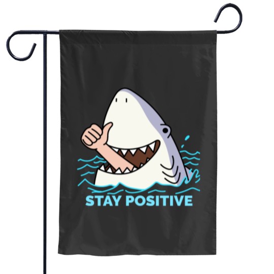 Discover Stay positive Essential Garden Flags