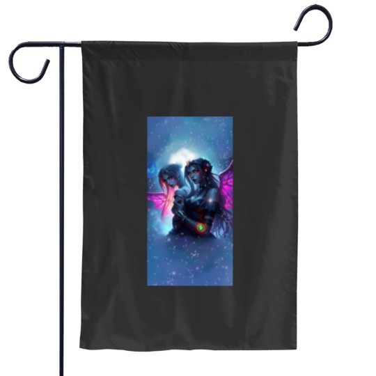 Discover Fairy magic Garden Flags