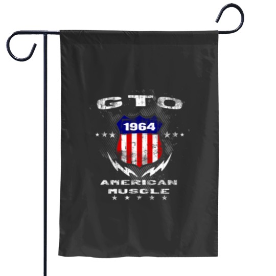 Discover 1964 GTO American Muscle v3 Garden Flags