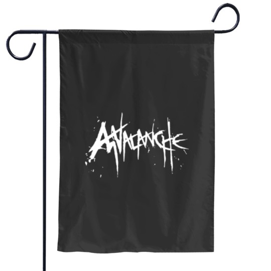 Discover Final Fantasy VII Remake AVALANCHE Logo White Garden Flags