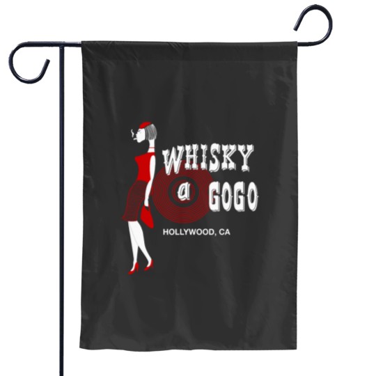 Discover Rare Whiskey A Go Go 80s Hollywood Calif ornia Rock and Roll Garden Flags