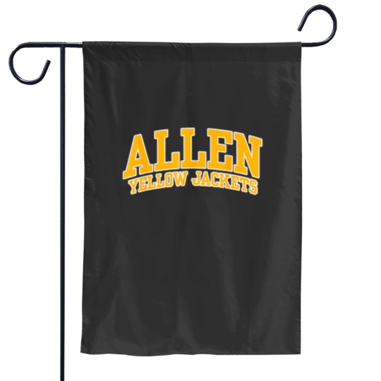 Discover Allen University Yellow Jackets 01 Garden Flags