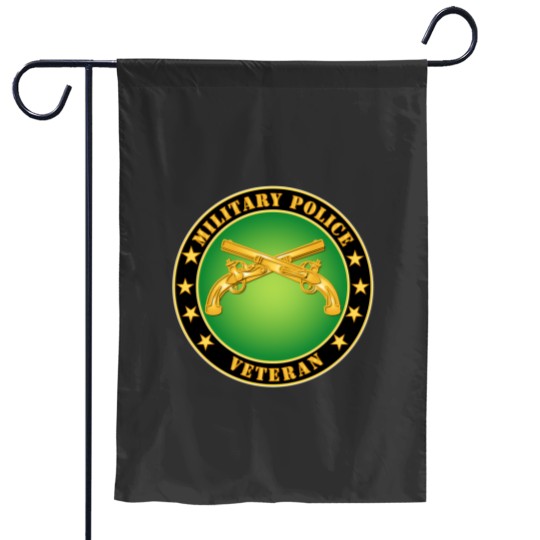 Discover Military Police Veteran Garden Flags