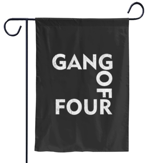 Discover Gang Of Four Garden Flags