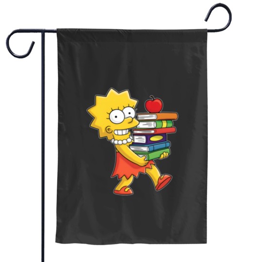 Discover The Simpsons Lisa Simpson Saxophone Garden Flags