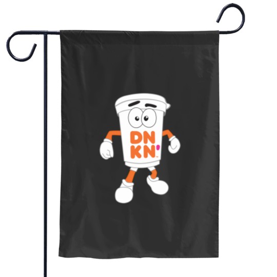 Discover Cuppy Coffee Dunkin Mascot Garden Flags