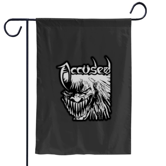 Discover Accused Metal Zone The Accused Group Show Garden Flags