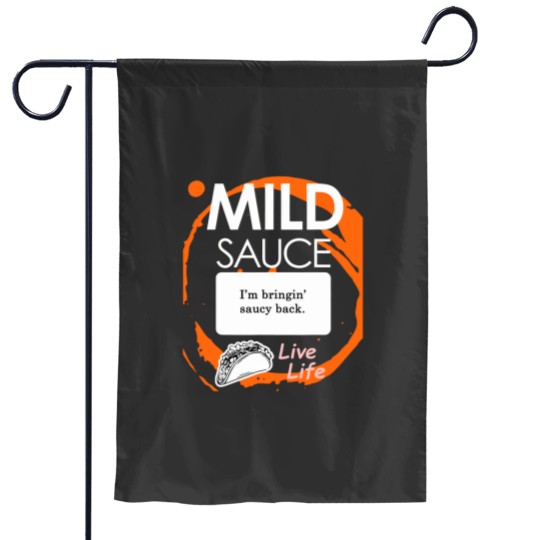 Discover Taco Sauce Mild Halloween Costume Garden Flags