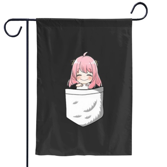 Discover Kawaii Cute Anya In The Pocket Spy x Art Family Garden Flags